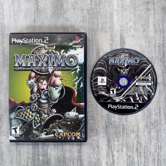 Maximo Ghosts to Glory PS2 Sony PlayStation 2 Tested No Manual - Picture 1 of 4